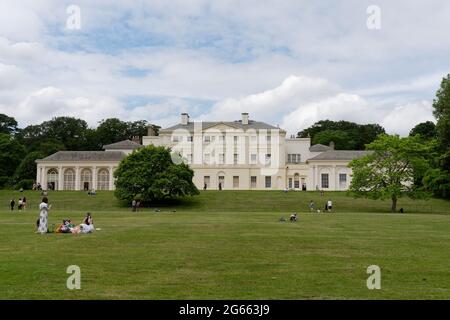 Londra, Grande Londra, Inghilterra - Giugno 26 2021: Kenwood House a Hampstead Heath, Hampstead. Foto Stock