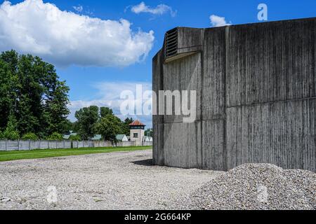 La Chiesa Protestante in Germania ha realizzato la Chiesa Protestante di riconciliazione come una chiesa commemorativa centrale per tutte le vittime del nazionalsocialismo. Foto Stock