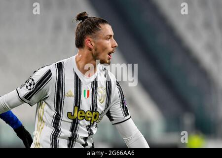 Radu Dragusin della Juventus FC durante la stagione 2020/21 della Champions League della Juventus FC allo stadio Allianz di Torino - / LM Foto Stock