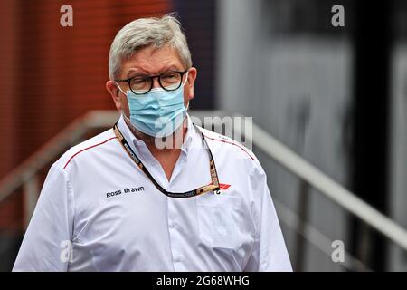 Spielberg, Austria. 04 luglio 2021. Ross Brawn (GBR) Amministratore Delegato, Motor Sports. Gran Premio d'Austria, domenica 4 luglio 2021. Spielberg, Austria. Credit: James Moy/Alamy Live News Foto Stock