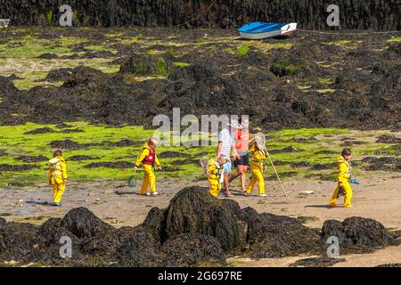 FRANCIA. BRETAGNA. FINISTERE (29) PORTSALL Foto Stock