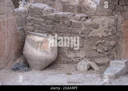 Le rovine di un'antica città storica di Kultepe, il Centro commerciale Assiro a Karum-Kanis, Turchia Foto Stock