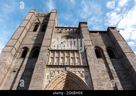 Cattedrale di Avila, Spagna Foto Stock