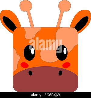 Happy Giraffe per bambino felice Foto Stock