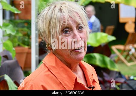 East Molesey, Surrey, Regno Unito. 05 luglio 2021.Press Preview, lo spettacolo ritorna dopo essere stato annullato lo scorso anno a causa di blocchi coronavirus. RHS Hampton Court Palace Garden Festival, Hampton Court, Surrey Credit: michael melia/Alamy Live News Foto Stock