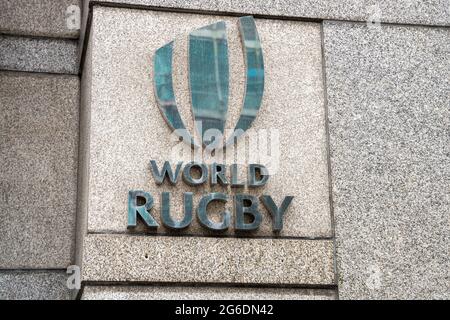 Dublino, Dublino, Irlanda, 28 giugno 2021. World Rugby sede principale Dublino Foto Stock