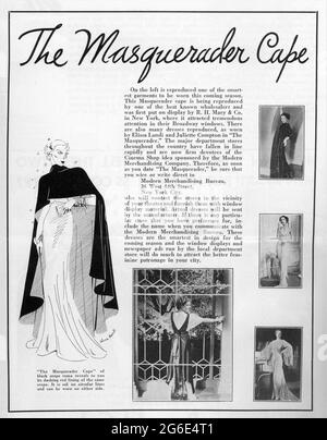 Donne di sfruttamento della moda per negozi tra cui R.H. Macy and Co. A New York vendendo copie di abiti indossati da ELISA LANDI e JULIETTE COMPTON nel 1933 regista RICHARD WALLACE romanzo Katherine Cecil Thurston gioco adattamento e sceneggiatura di John Hunter Booth Howard Estabrook disegno in costume Milo Anderson The Samuel Goldwyn Company / United Artists Foto Stock