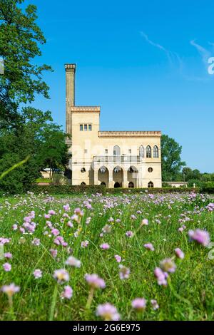 Historische Meierei im Neuen Garten, albergo e birreria, Potsdam, Brandeburgo, Germania Foto Stock