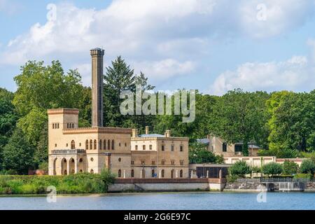 Historische Meierei im Neuen Garten, albergo e birreria, Potsdam, Brandeburgo, Germania Foto Stock