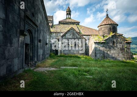 Il Monastero di Haghpat è un complesso monastico medievale in Armenia. Foto Stock