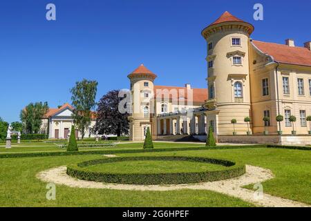 Schloß, Rheinsberg, Landkreis Ostprignitz-Ruppin, Brandeburgo, Germania Foto Stock