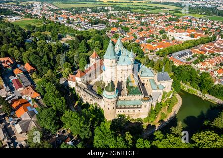 Castello di Bojnice, Slovacchia Foto Stock