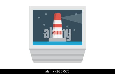 Icona o logo Premium in stile linea. Simbolo e simbolo di alta qualità su sfondo bianco. Illustrazione Vettoriale