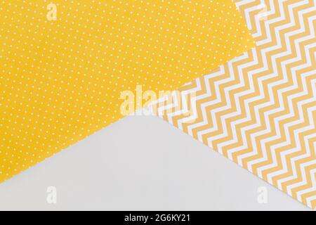 Carta geometrica color pastello a trama astratta Foto Stock