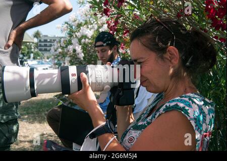 Roma, Italia. 07 luglio 2021. 7 luglio 202 : una visione generale del Policlinico Agostino Gemelli di Roma, dove Papa Francesco è stato ricoverato domenica. Credit: Agenzia fotografica indipendente/Alamy Live News Foto Stock