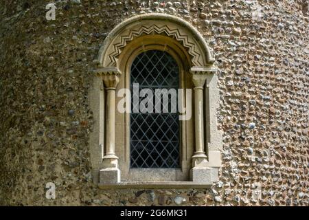 Chiesa di San Pietro, Thorington, Suffolk Foto Stock