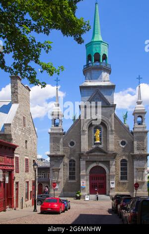 Canada, Quebec, Montreal, Notre Dame de Bon Secours, cappella, Foto Stock