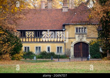 Palazzo Cecilienhof nel nuovo Giardino, Potsdam Foto Stock