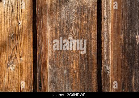 Vecchio weathered doghe in legno sfondo Foto Stock