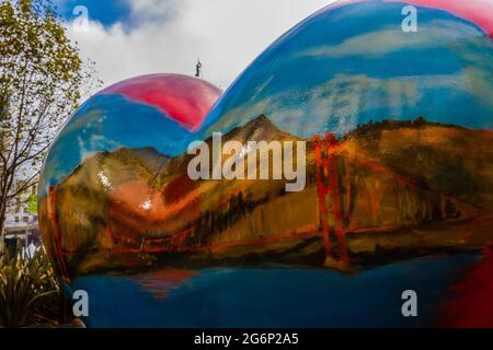 "Hearts in San Francisco", Union Square, San Francisco, California, USA Foto Stock