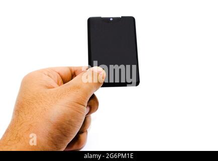 Un'immagine di profumo Pocket con messa a fuoco selettiva Foto Stock