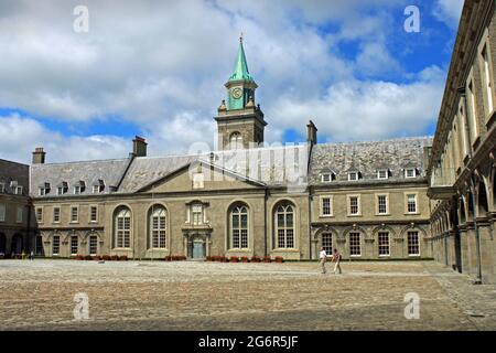 L'Irish Museum of Modern Art Courtyard, Dublino. Foto Stock