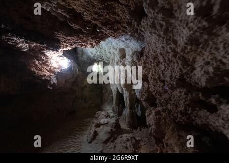 Cueva de Bellamar o Bellamar Caves Foto Stock