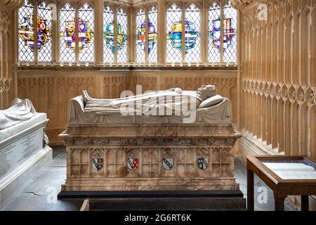 L'Abbazia di Westminster, Londra, Regno Unito Foto Stock