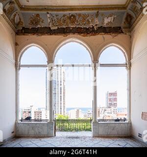 Quantum House Sursock Street a Beirut, Libano Foto Stock