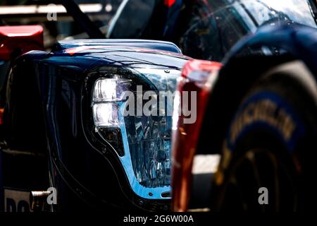 Pitlane, durante la 2021 4 ore di Monza, 4° round della 2021 European le Mans Series, dal 09 all'11 luglio 2021 sull'Autodromo Nazionale di Monza, a Monza, Italia - Foto Paulo Maria / DPPI Foto Stock