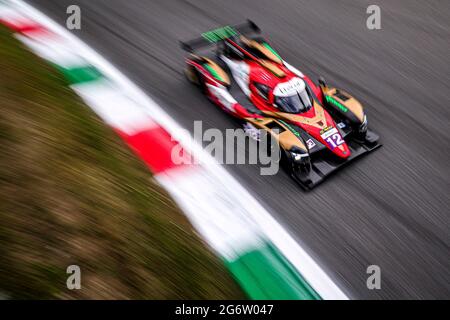 12 Hauser David (lux), Hauser Gary (lux), Cloet Tom (bel), Racing Experience, Duqueine M30 - D08 - Nissan, in azione nella 2021 4 ore di Monza, 4° round della European le Mans Series 2021, dal 09 all'11 luglio 2021 sull'Autodromo Nazionale di Monza, a Monza, Italia - Foto Paulo Maria / DPPI Foto Stock