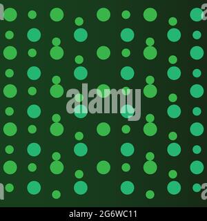 sfondo rotondo con sfondo verde per web, sfondo, copertina Illustrazione Vettoriale