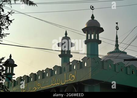 Moschea a Kalaw, Stato Shan, Myanmar Foto Stock