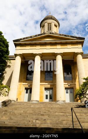 Ingresso principale al locale musicale St Georges. Great George Street. Città di Bristol, Inghilterra Foto Stock