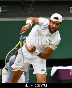 Londra, Regno Unito. 09 luglio 2021. WIMBLEDON 2021 DAY 11 Credit: Roger Parker/Alamy Live News Foto Stock