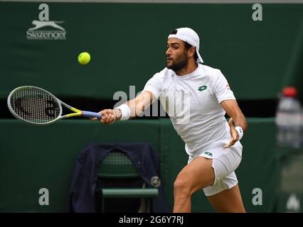 Londra, Regno Unito. 09 luglio 2021. WIMBLEDON 2021 DAY 11 Credit: Roger Parker/Alamy Live News Foto Stock