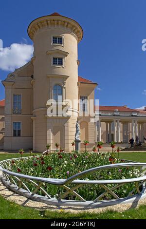 Castello di Rheinsberg, Brandeburgo, Germania Foto Stock