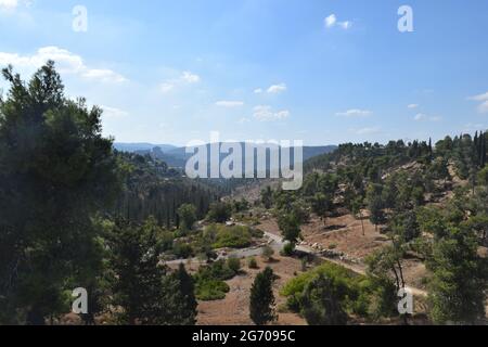 Ein Kerem Paesaggio - Gerusalemme Foto Stock