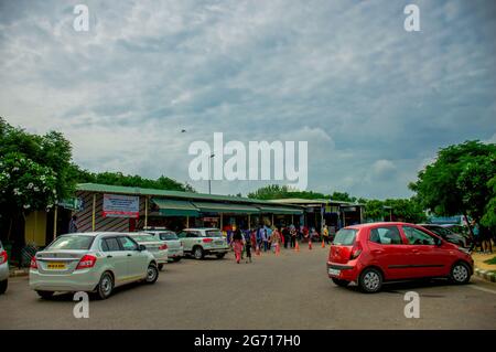 Una bellissima dhaba accanto a Yamuna Express Way Foto Stock