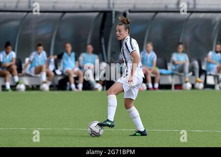Aurora Galli della Juventus Women FC durante la stagione femminile 2020/21 della Juventus FC al Juventus Training Center di Vinovo, Italia - Photo ReporterTorino/LiveMedia Foto Stock