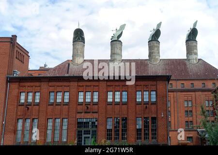 Fabbrica di malto, Schultheiss, Berlino, Germania Foto Stock