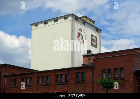 Fabbrica di malto, Schultheiss, Berlino, Germania Foto Stock