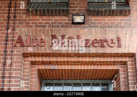 Fabbrica di malto, Schultheiss, Berlino, Germania Foto Stock