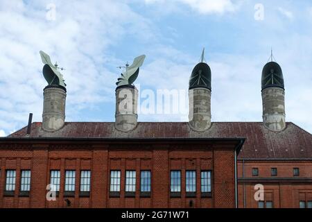 Fabbrica di malto, Schultheiss, Berlino, Germania Foto Stock