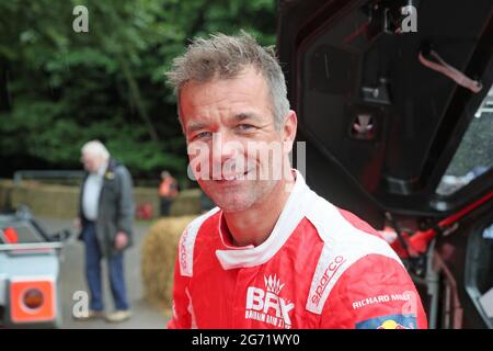 Goodwood, West Sussex, Regno Unito. 10 luglio 2021. Sebastien Loeb nove volte campione del mondo Rally al Goodwood Festival of Speed – ‘The Maestros – Motorsports Great All-Rounders’, a Goodwood, West Sussex, Regno Unito. © Malcolm Greig/Alamy Live News Foto Stock