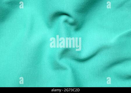 Tessuto a colori con pieghe Foto Stock