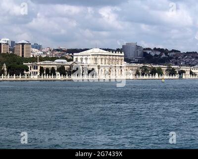 Ciragan Palace, Kempinski Hotel, Istanbul, Turchia Foto Stock