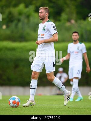 Christoph KRAMER (MG) azione, partita di calcio, Borussia Monchengladbach (MG) - Viktoria Koeln (VK) 2: 2, il 07/10/2021 a Borussia Monchengladbach / Germania. Â Foto Stock