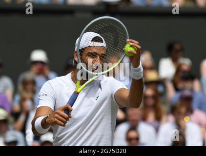 Londra, Regno Unito. 11 Luglio 2021. WIMBLEDON 2021 DAY 13 Credit: Roger Parker/Alamy Live News Foto Stock