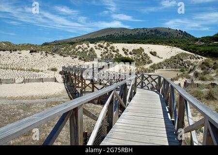 Cala Mesquida, Maiorca, Isole Baleari Foto Stock